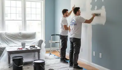 Professional drywall repair and wall restoration in Knoxville, TN homes by expert painters