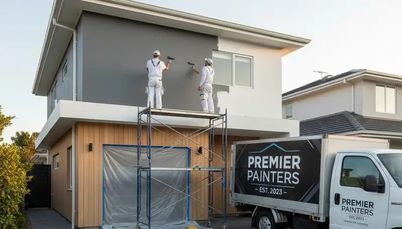 Professional exterior house painting in Knoxville, TN by expert local painters