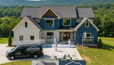 Professional house painters in Knoxville TN providing expert residential painting services