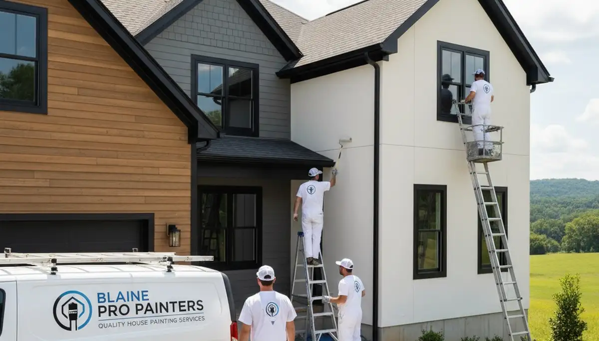 Professional house painters in Knoxville TN providing expert residential painting services