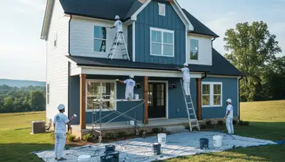 House painting contractor in Knoxville, TN for interior and exterior home painting services