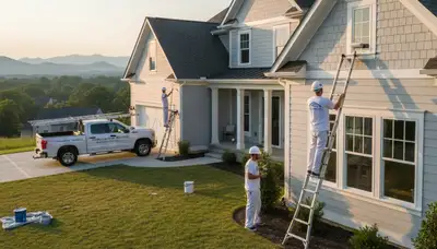 House painting service in Knoxville, TN for interior and exterior home painting projects