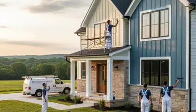House painting service in Knoxville, TN for interior and exterior residential painting projects