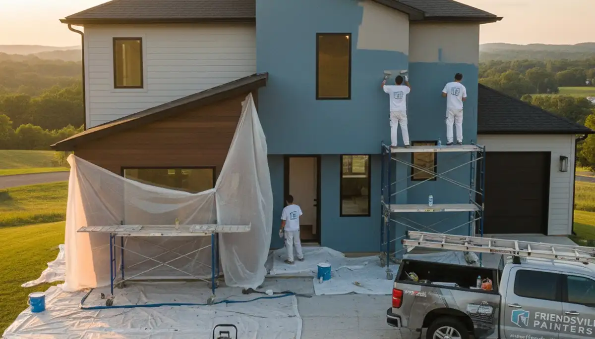 House painting service in Knoxville, TN for interior and exterior home painting projects
