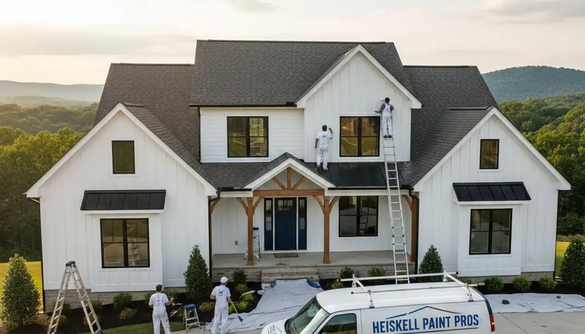 Professional house painters providing exterior home painting services in Knoxville, TN