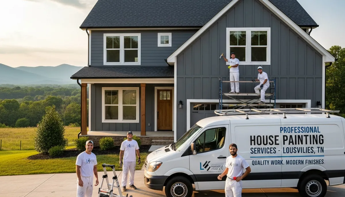 House painting services in Knoxville, TN for interior and exterior home painting projects