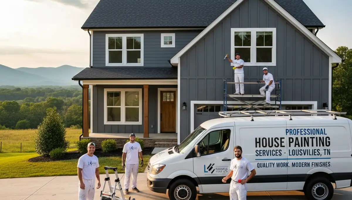 House painting services in Knoxville, TN for interior and exterior home painting projects