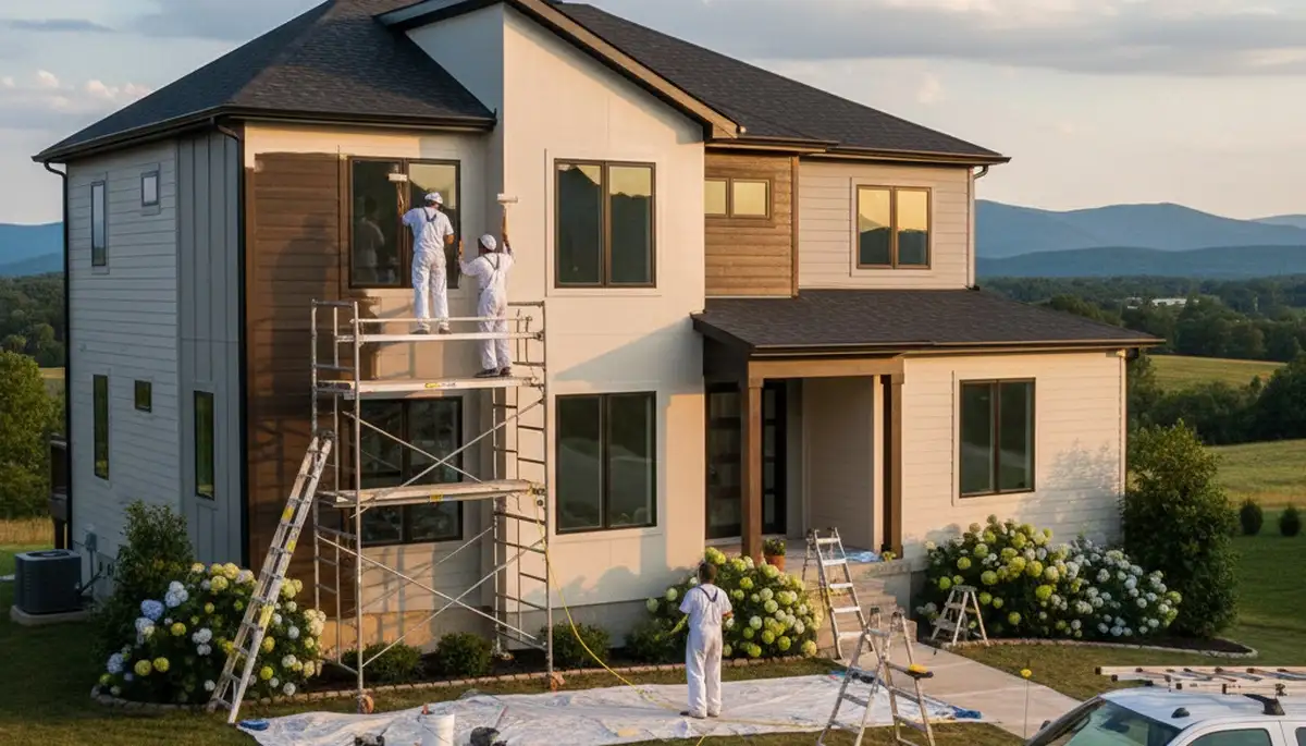 Professional house painting service in Knoxville, TN for interior and exterior home painting