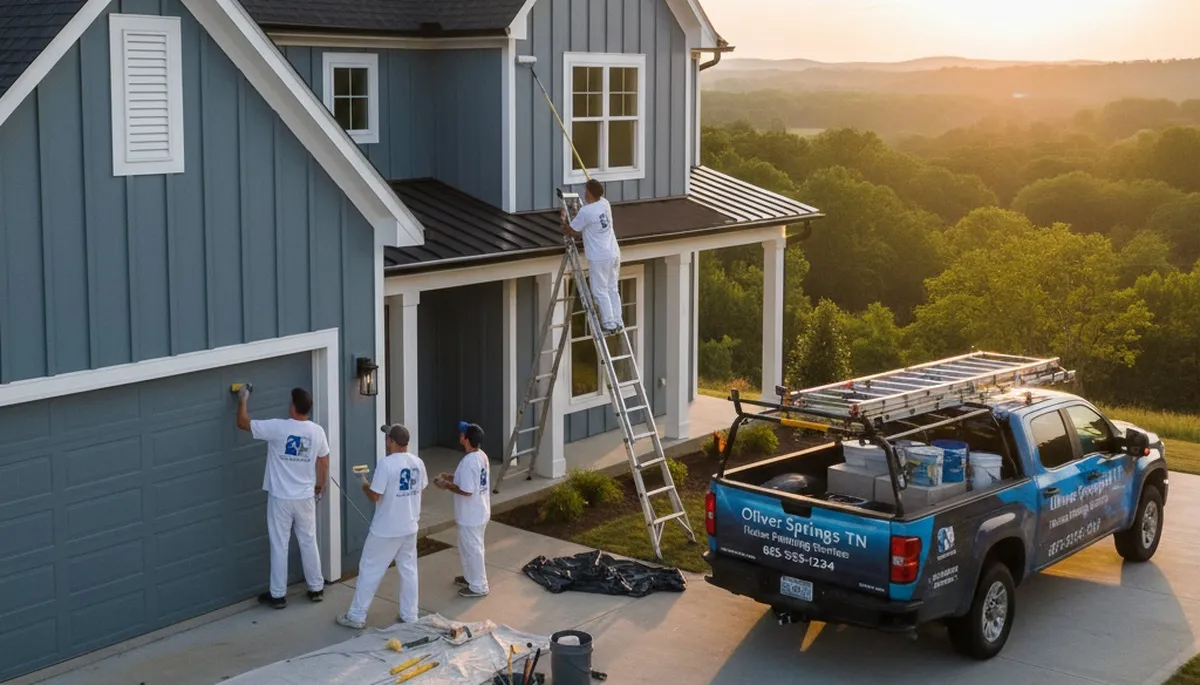 House painting service in Knoxville, TN for interior and exterior home painting projects