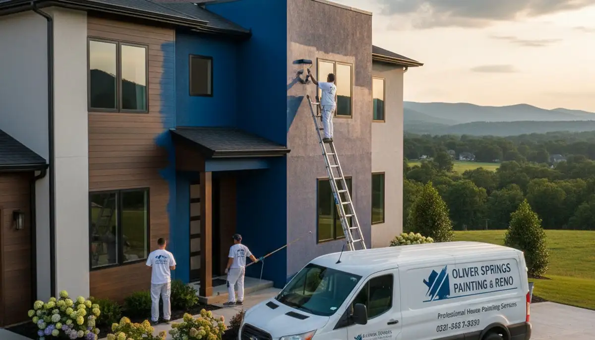 Knoxville, TN house painting service by Painting Knoxville TN for residential exterior and interior projects