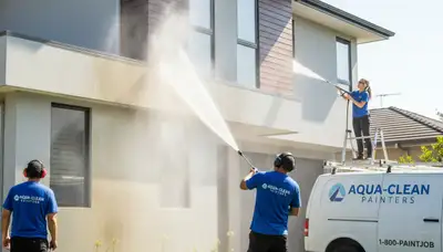 Professional pressure cleaning service restoring home exterior surfaces in Knoxville, TN